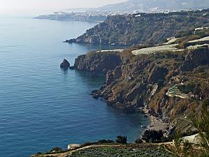 K�ste bei Nerja