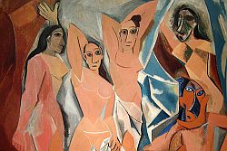 Piccasso-Les demoiselles d �Avignon