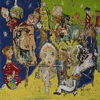 Pinky, Gl�ckssucher, Gl�cksk�ufer und Joker ,80x80