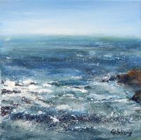 rush 2 2014 Acryl Sand chin. Tinte 30x30 cm